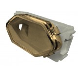 Módulo RJ11 - Novara Dourado Gold